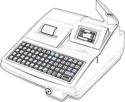 Nexa NE-510 Raised Cash Register Line Dr